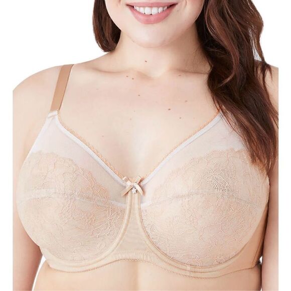 Wacoal NWT Retro Chic Full Figure Underwire Lace Bra Sz 38D - Picture 1 of 7